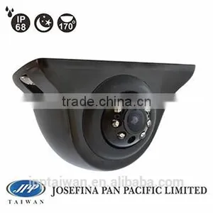 Universal METAL Case Rear View Side View Backup Reversing Car Camera IR LED for Night Vision Truck Forklift Bus Camping thumbnail-2