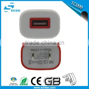 Dual Color Mold Travel Charger Good Quality Home Charger thumbnail-5