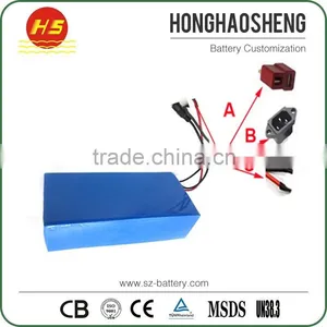 Deep Cycle Rechargeable 72V 60Ah Lifepo4 Battery Pack With BMS and Charger thumbnail-5
