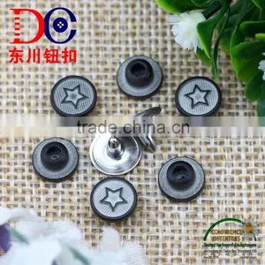 Fashion Jeans Metal Denim Rivets Black Rivet thumbnail-3