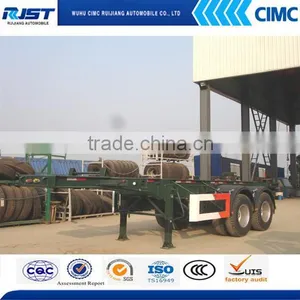 CIMC Two Axle Skeletal Semi Trailer thumbnail-3