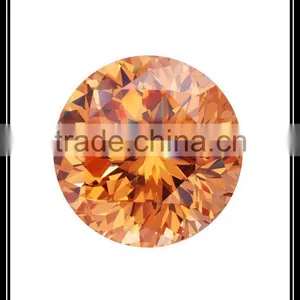 in Stock Round 5mm Champagne cz Cubic Zirconia thumbnail-1
