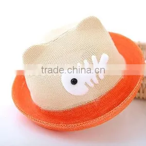 Fashion Children Paper Straw Hat thumbnail-4