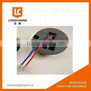 Multifunctional Metal Cable Gromment Round Office Cable Organiser Made in China thumbnail-3
