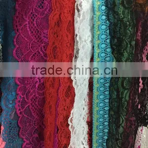 Wedding Dress Lace Stock Mix Lot Fabrics in Dubai in Rolls for Cheap Price thumbnail-3