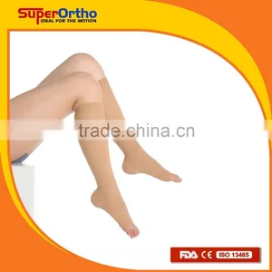 A6-008 Ultra Comfort Thigh High Open Medical Compression Stocking thumbnail-4