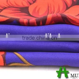 Shaoxing Textile Polyester 50D Printed Satin Fabric/ Satin Pajamas Woman Fabric thumbnail-5