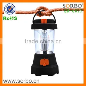 Outdoor USB 4 In 1 Rechargeable LED Spotlight Crank Camping Lantern With Mobile Charge thumbnail-5
