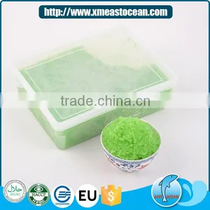 Top Quality Healthy Sushi Material Frozen Seasoned Green Capelin Roe thumbnail-3