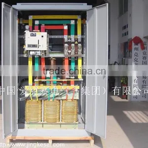 SBW Series Three Phase Full Automatic Compensated Motor Voltage Stabilizer thumbnail-1