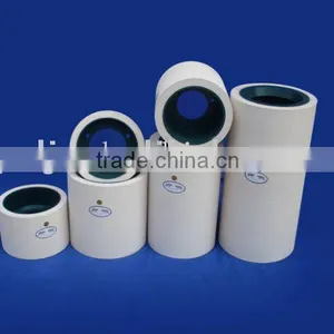 White NBR Rice Rubber Roll for Husker thumbnail-1
