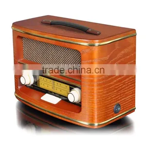 Retro Mini Portable Speaker With Usb Input /sd/fm thumbnail-3