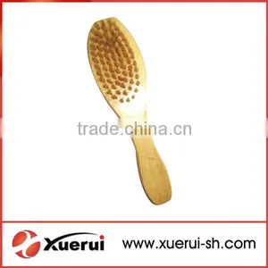 Wooden Handle Pet Body Cleaning Grooming Brush thumbnail-1