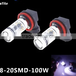 High Lumen per Watt Led h8 Led Fog Light Bulb Auto Led Light Crees DRL Bulb thumbnail-1