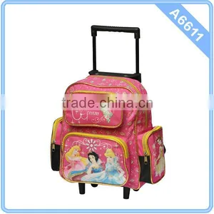 Lovely Cartoon Children Book Bags Trolley School Backpack thumbnail-1