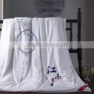 Washing Summer Quilt/ Silk Quilt /bedspread China Supplier thumbnail-2