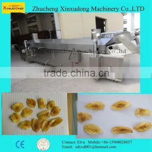 Automatic Plantain Banana Chips Frying Processing Line; Plantain Chips Productioin Line Manufacturer thumbnail-1