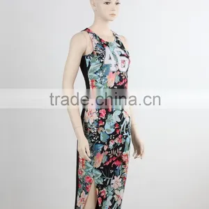 OEM&ODM Supply Dresses for Women Long Designs Two Piece Party Dress Evening Dress 2016 Fashion Pint Dress thumbnail-1