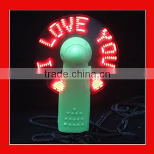 Led Message Fan Programmable Led Message Handheld Fan thumbnail-5