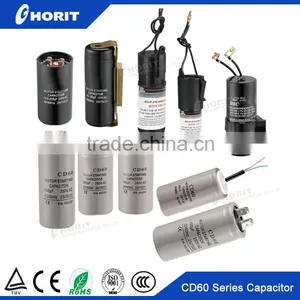 Cd60 ac Fan Motor Start Capacitor 1.5uf thumbnail-1
