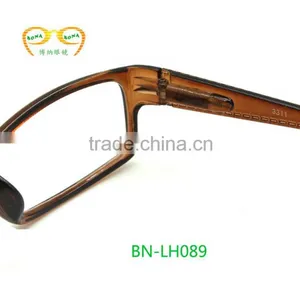 High Quality Wholesale Half Fram Brown Color Reading Glasses thumbnail-5
