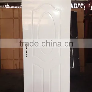 Baodu Brand Plain Door Panel 6 Panel Interior Steel Doors With Frame thumbnail-4