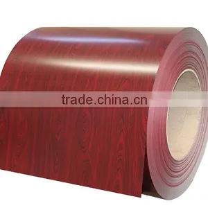 Prime Quality Hot Dip Cold Rolled Color Coated Prepainted Pattern Steel Coil thumbnail-1
