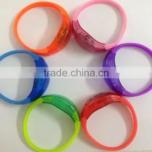 LED Light Silicon Wristband, Wristband With Led, Led Flashing Silicon Wristband For Party thumbnail-4