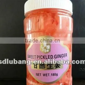 180g PET Red Pickled Ginger /sushi Ginger Slice thumbnail-3