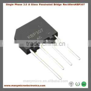 Single Phase 3.0 A Glass Passivated Bridge Rectifiers KBP307 thumbnail-1