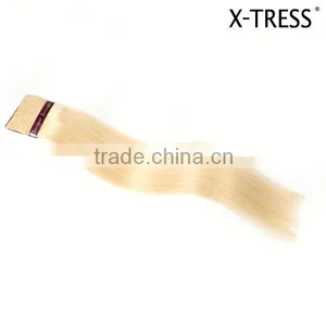 no Mixed 2016 New Arrival Good Ratio Thick Bottom Double Drawn 613 Color Hair Extensions Blonde Weft thumbnail-2