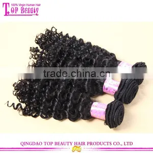 Tangle Free no Shedding Virgin Malaysian Deep Curly Hair Weave Wholesale Cheap Malaysian Hair Extension thumbnail-4