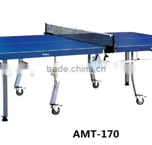 Blue Table Surface Adjustable Table Tennis Ball Machine thumbnail-1