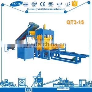 China Supplier Fully Automatic Block Making Machine Flyash Brick Making Machine thumbnail-1