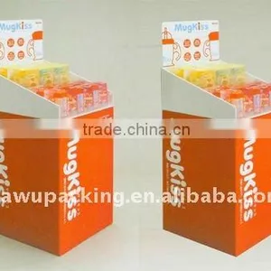 Big Cardboard Pallet Display Stand for Cup' Promotion . thumbnail-1