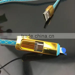 New Stylish Cable 2 in 1 Multi-function Charging Cable for Samsung Galaxy j6 thumbnail-5