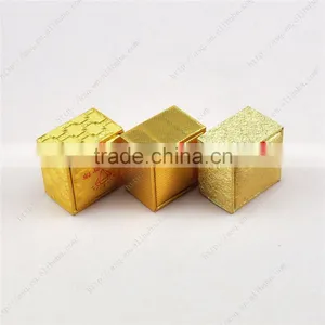 Golden Fancy Paper Ring Box thumbnail-4