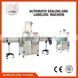 China Stainless Steel Automatic Sealing Machine, Plastic Bottle Automatic Sealing Machine thumbnail-1