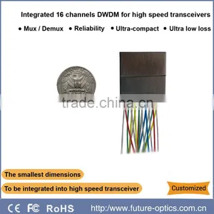 Integrated 16 Channels DWDM for High Speed Transceivers thumbnail-1