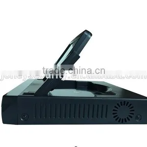 330 Degree Angle Embedded LINUX 7 Inch Monitor P2P CCTV Security H 264 8CH NVR thumbnail-5