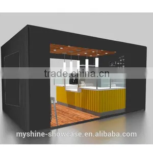 Free Time Sweet Day Cafe Bar Counter Design thumbnail-3