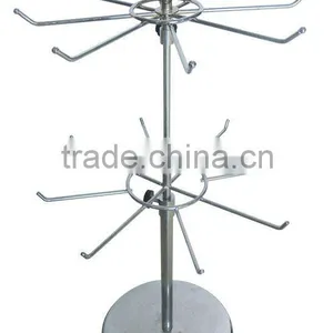 Chrome Metal Hook Display Stand thumbnail-1