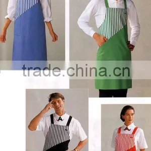 HOT Handmade 100%cotton Housekeeping Apron (OEM) thumbnail-1