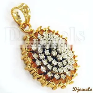 Diamond Gold Pendants, Stylish Diamond Pendants, Diamond Jewelry thumbnail-2