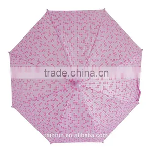 Bright Colored Manual Open Straight Kids Umbrella thumbnail-1