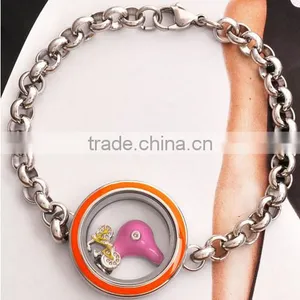Unique Style Beautiful Supplier ODM/OEM Silver Locket Bracelet thumbnail-1