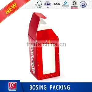 Drinks Box Beverage Paper Packaging Box With Window thumbnail-5