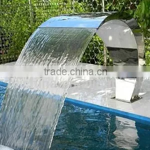 Stainess Steel 304 Waterfall Swimming Pool Massage Equipment thumbnail-3