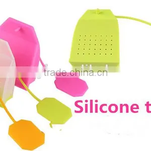 Factory Price BPA Free Silicone Bag Shape Tea Infuser thumbnail-5