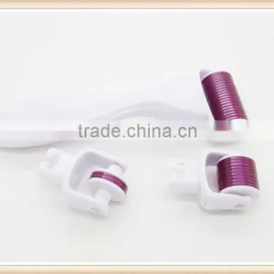 CE New Year Sale!! 3 Function in 1 Needles Micro Needle Roller Titanium System Medical Grade Derma Roller thumbnail-4